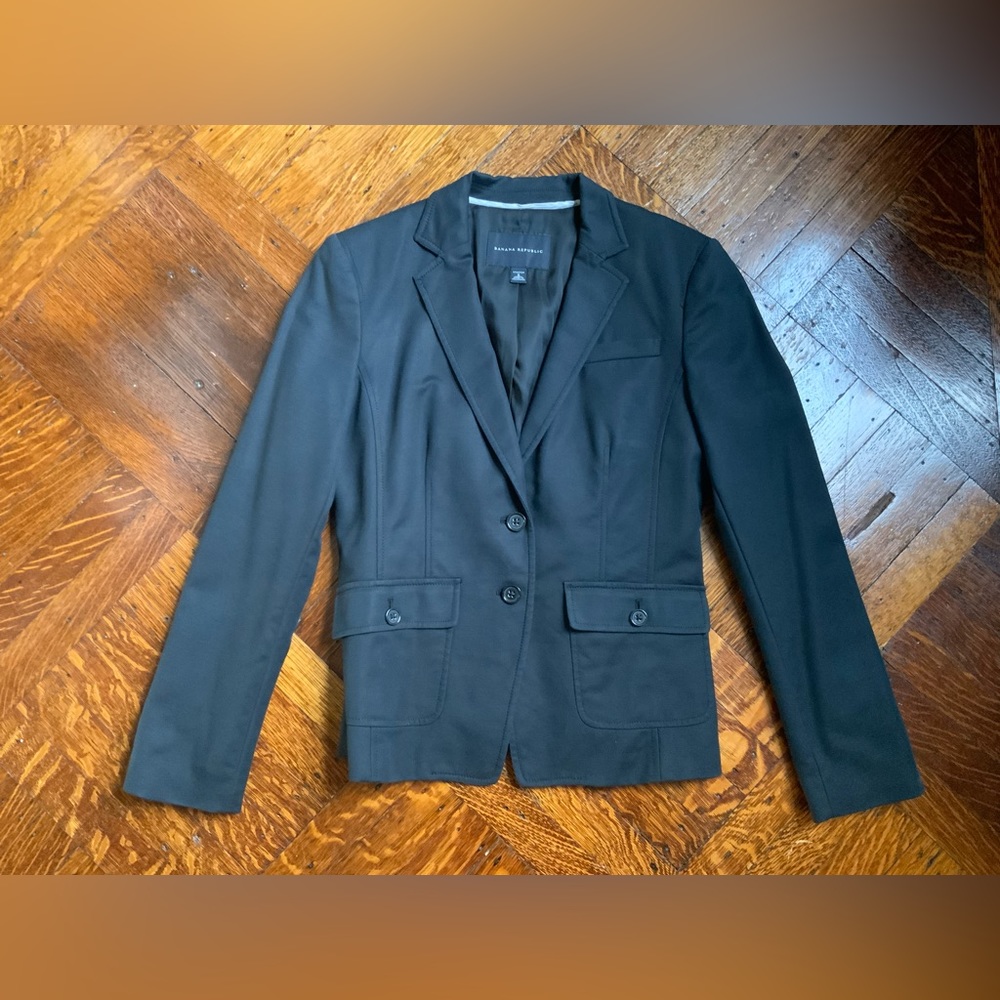 Banana Republic Women Jacket Size 6 Black